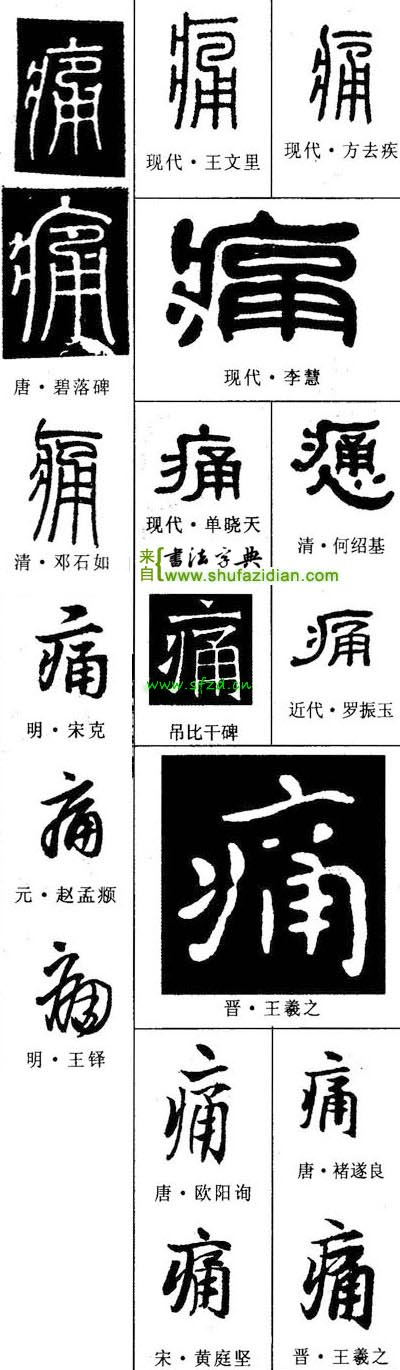 [Japanese> English] Need a single character word for pain, emotional ...